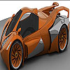 Exotic car slide puzzle